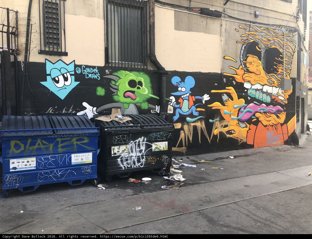 Urban Art Meets Trash Container