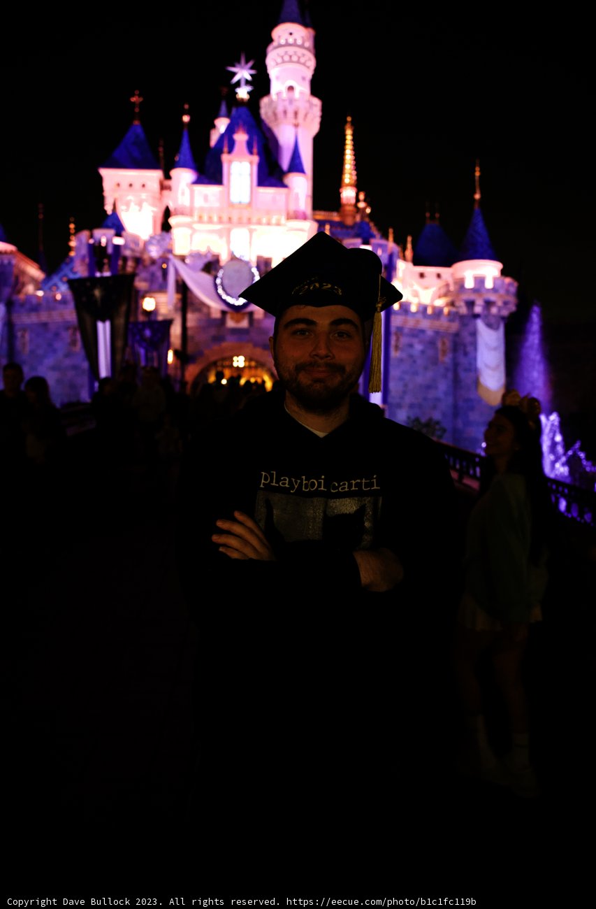 Magical Night at Disneyland Castle