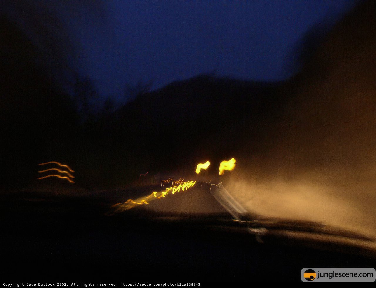 Blazing Through the Night