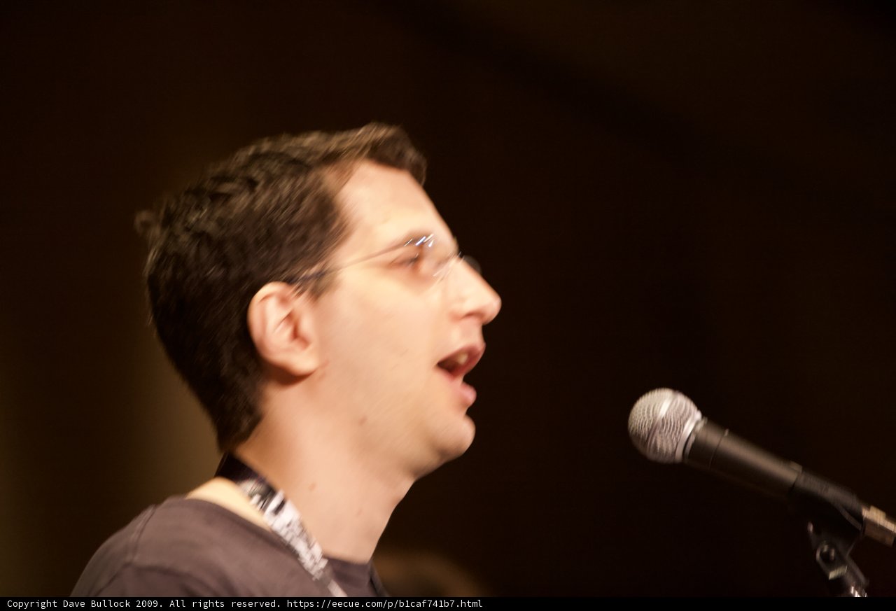 Jeff M's Electrifying Performance with a Microphone