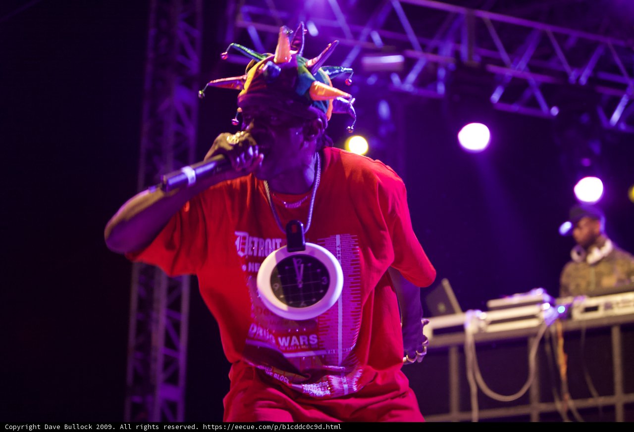 Flavor Flav Rocks the House at Coachella 2009