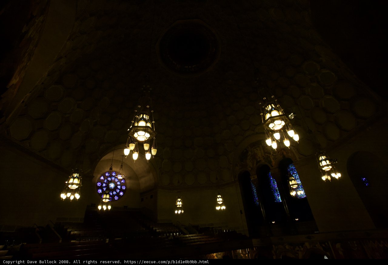 Illuminated Beauty of Wilshire Temple