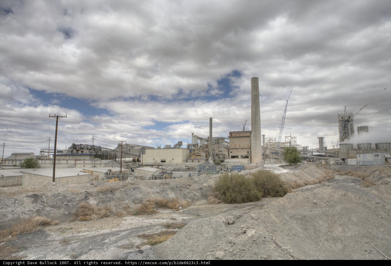 Cloudy Skies Above the Industrial Giant