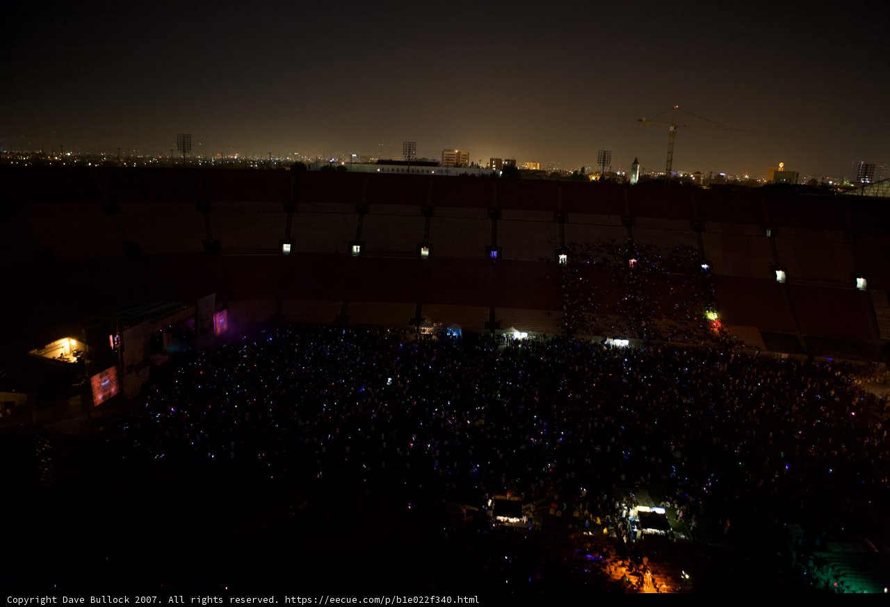Electric Daisy Carnival Nighttime Spectacle