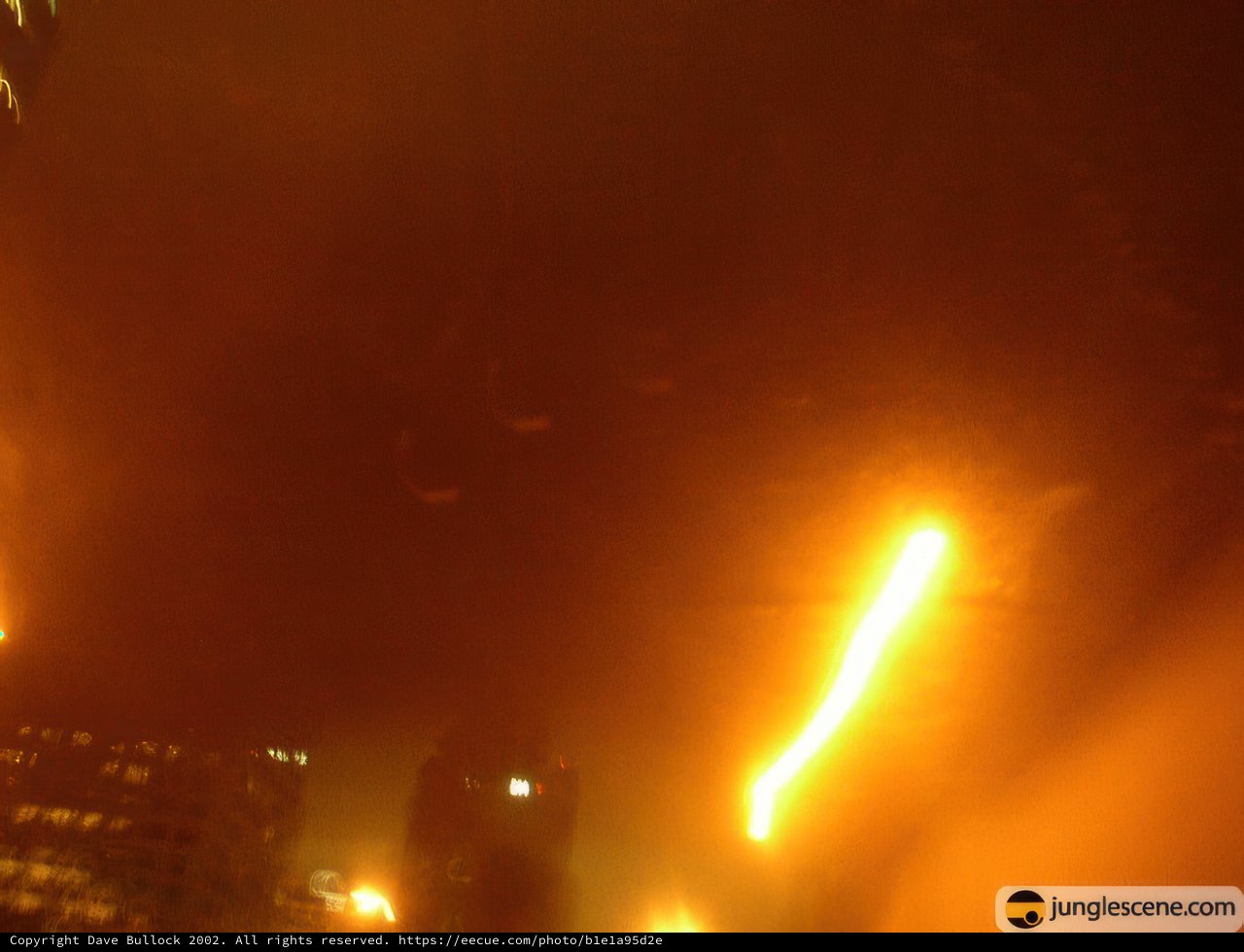 Emergency Lighting in the Urban Night Sky