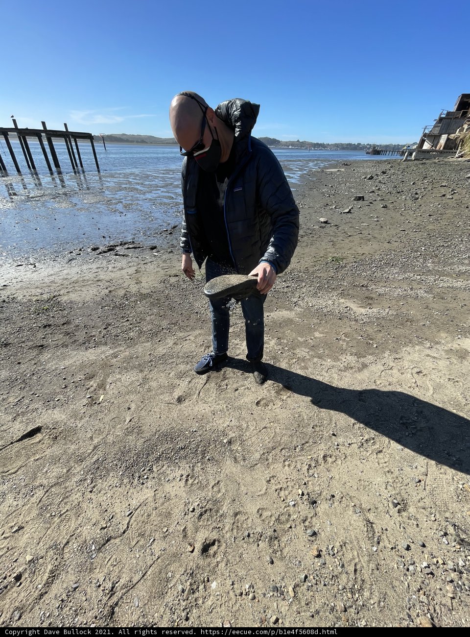 Man by the Waterfront
