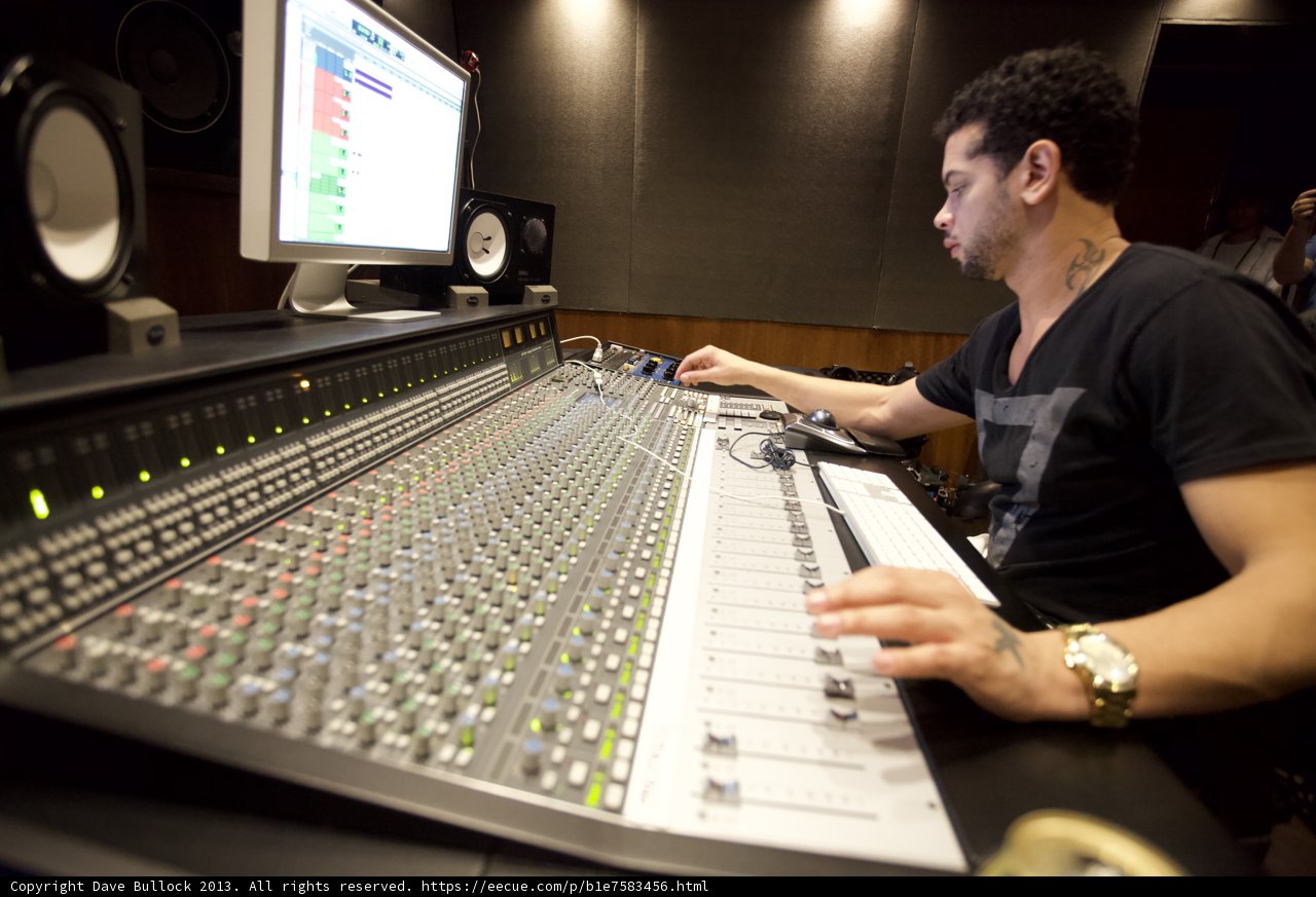 Behind the Mixing Desk