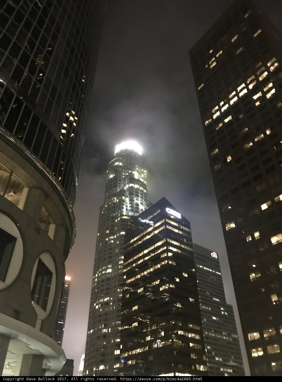 Towering City Lights
