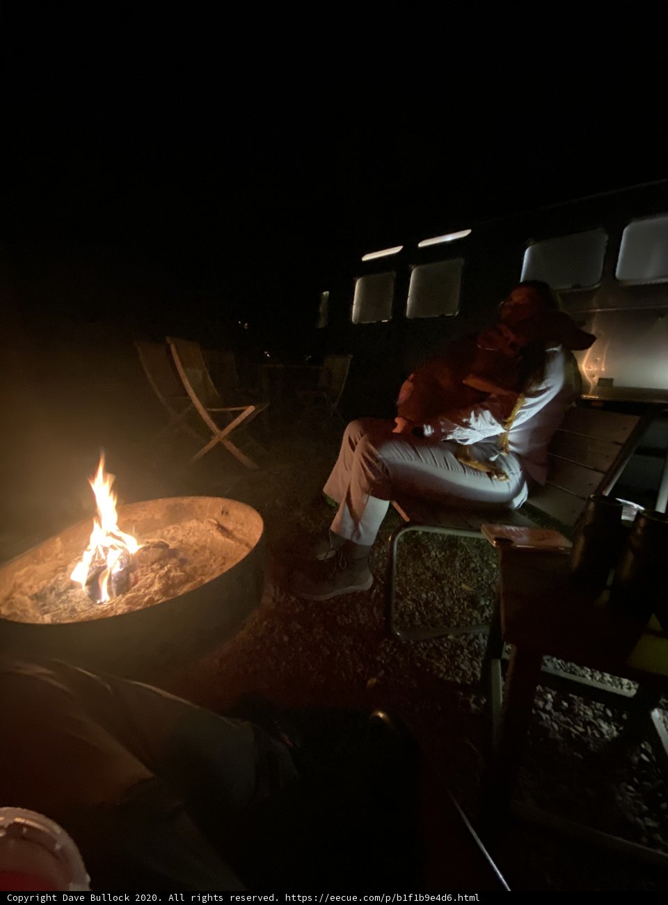 Intimate Outdoor Bonfire