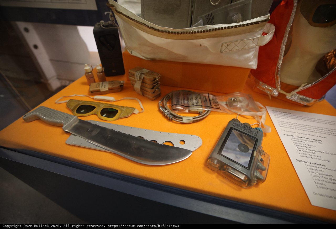 Improvised Weapons Display from USS Hornet Museum