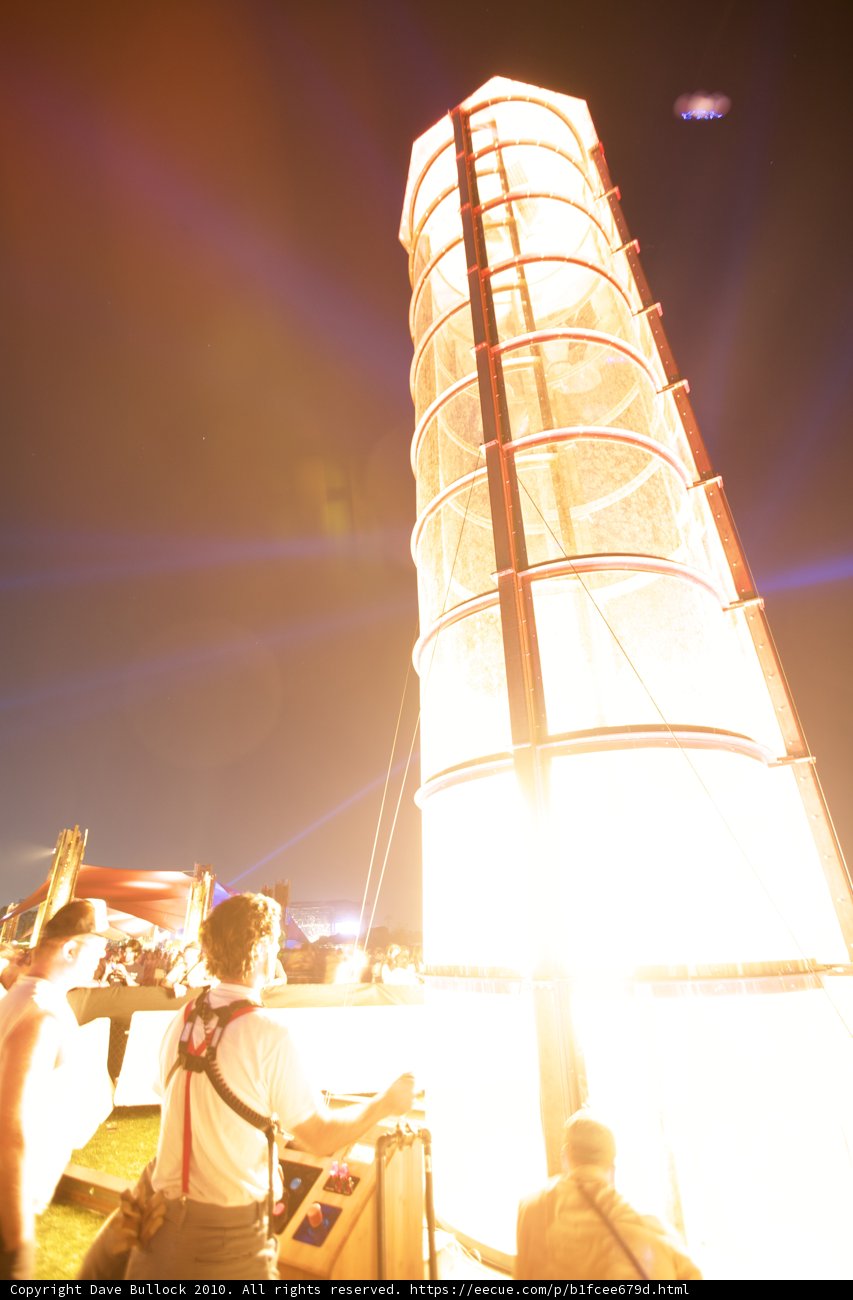 Towering Over the Crowd at Cochella