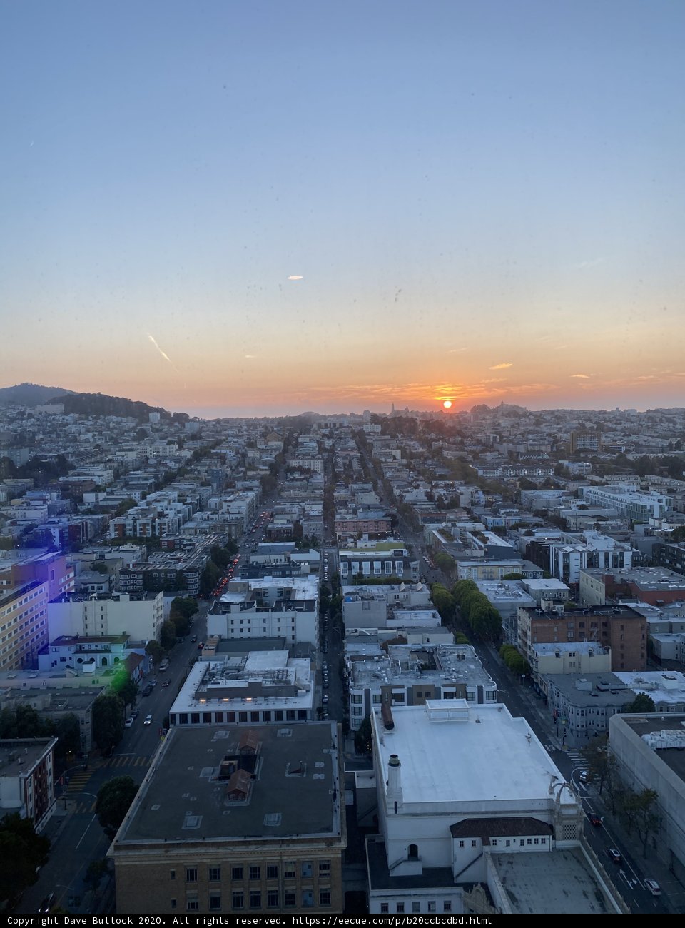 Golden Hour in the City by the Bay