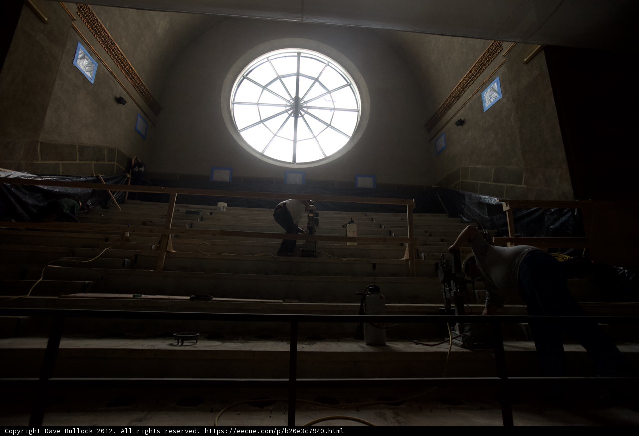 Working on the Skylight