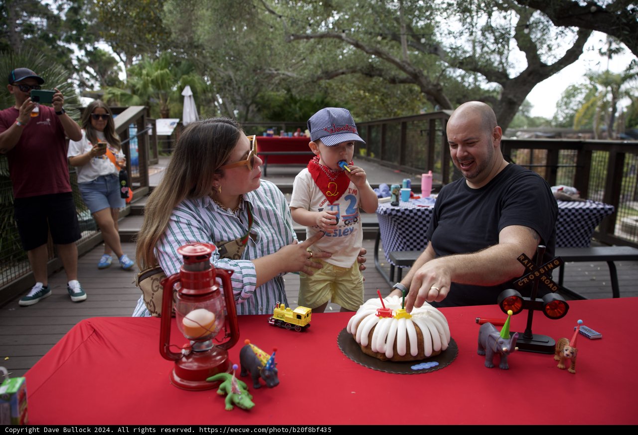 Wesley's Train-Themed 2nd Birthday Bash