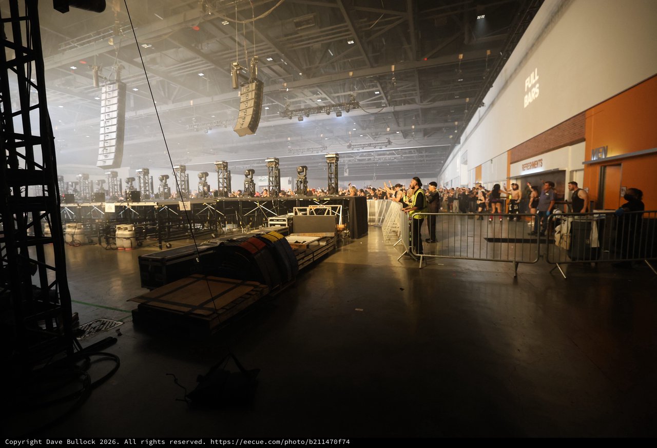 Backstage View of Wobbleland 2026 Festival Crowd
