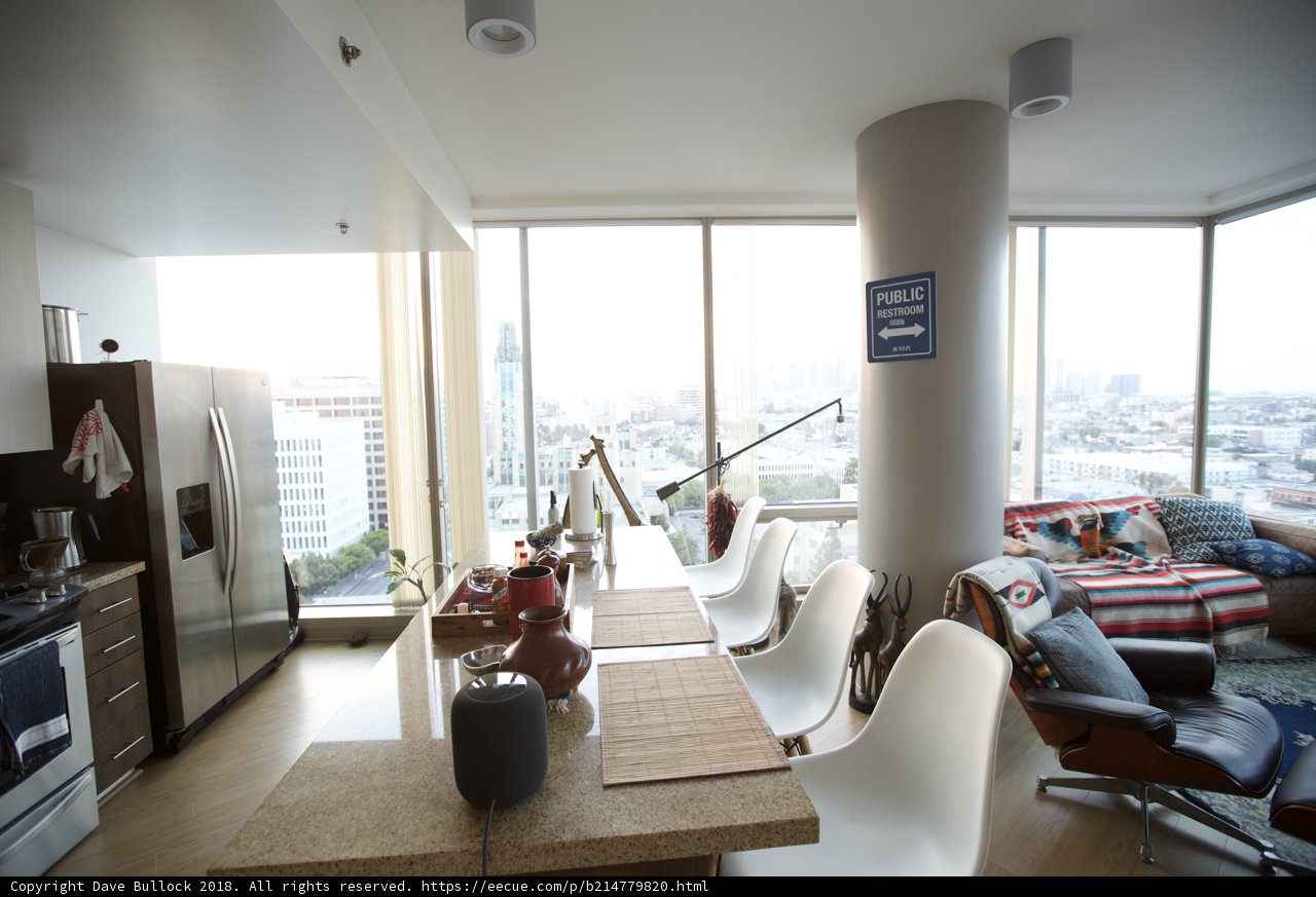 Penthouse Living Room with a View