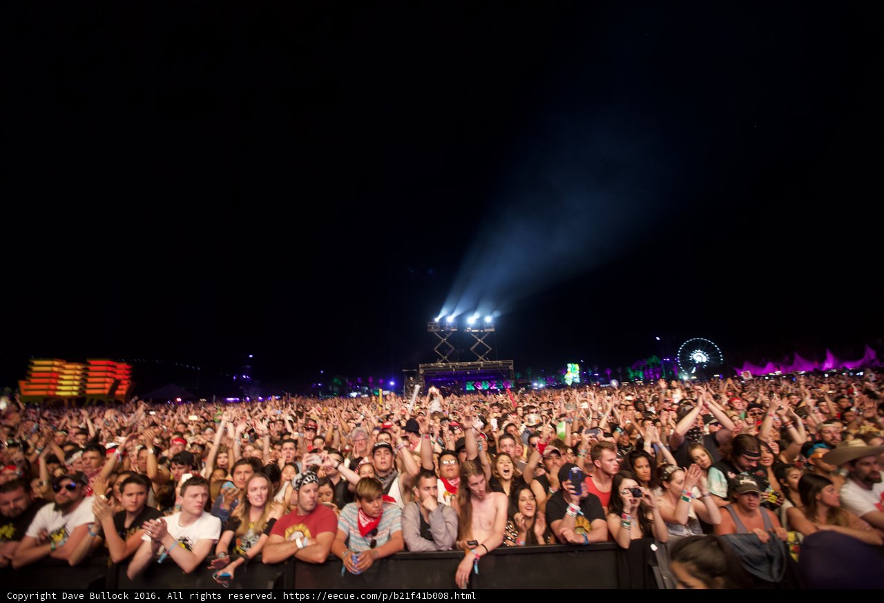 Coachella 2016: Electrifying Performance Captures the Night Sky