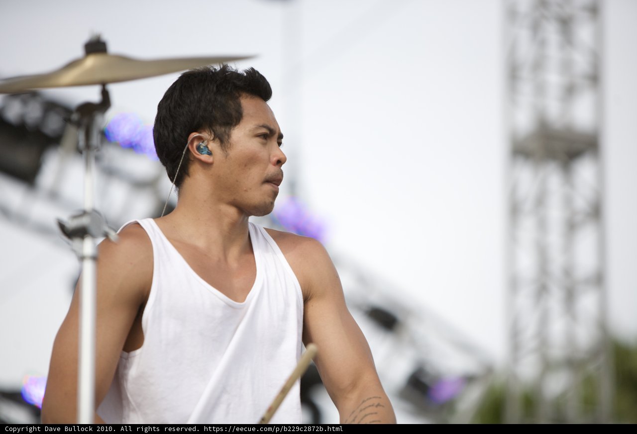 Drumming in White