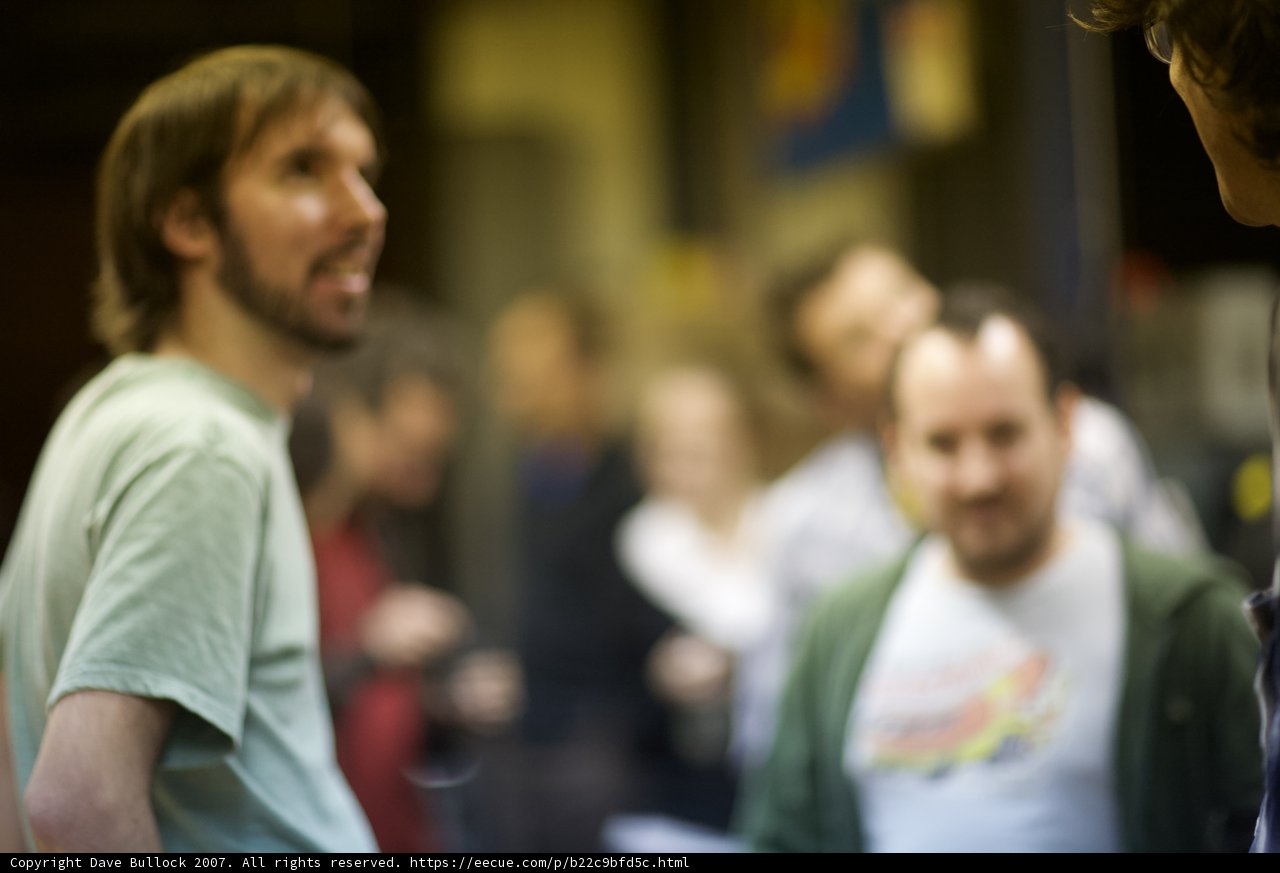 Bearded Man in the Crowd