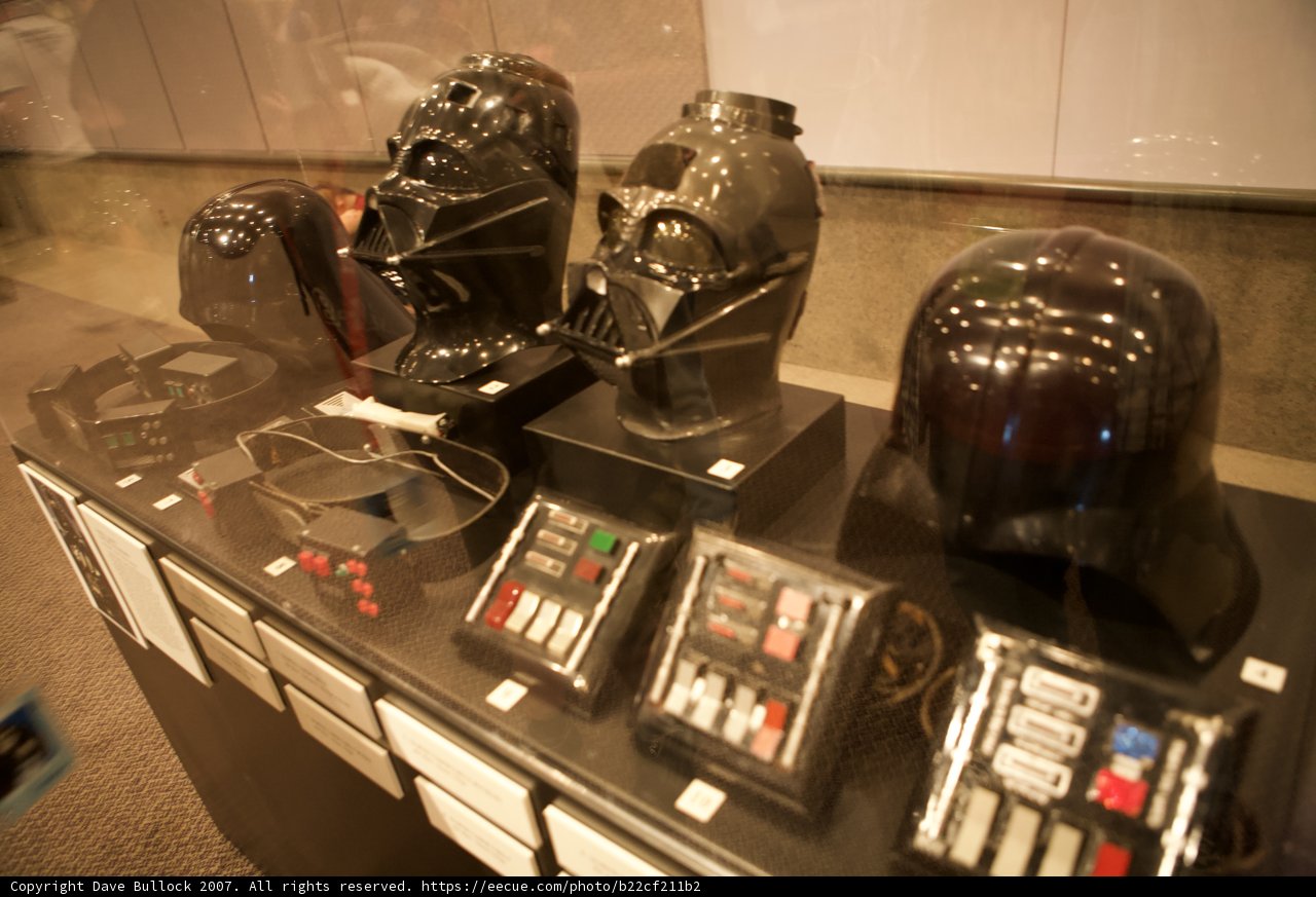 Star Wars Con Memorabilia Display