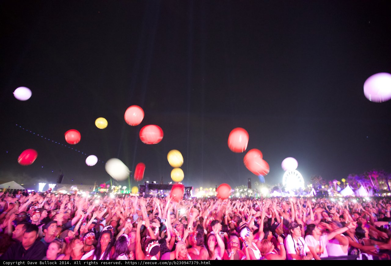 Balloons and Beats at Coachella
