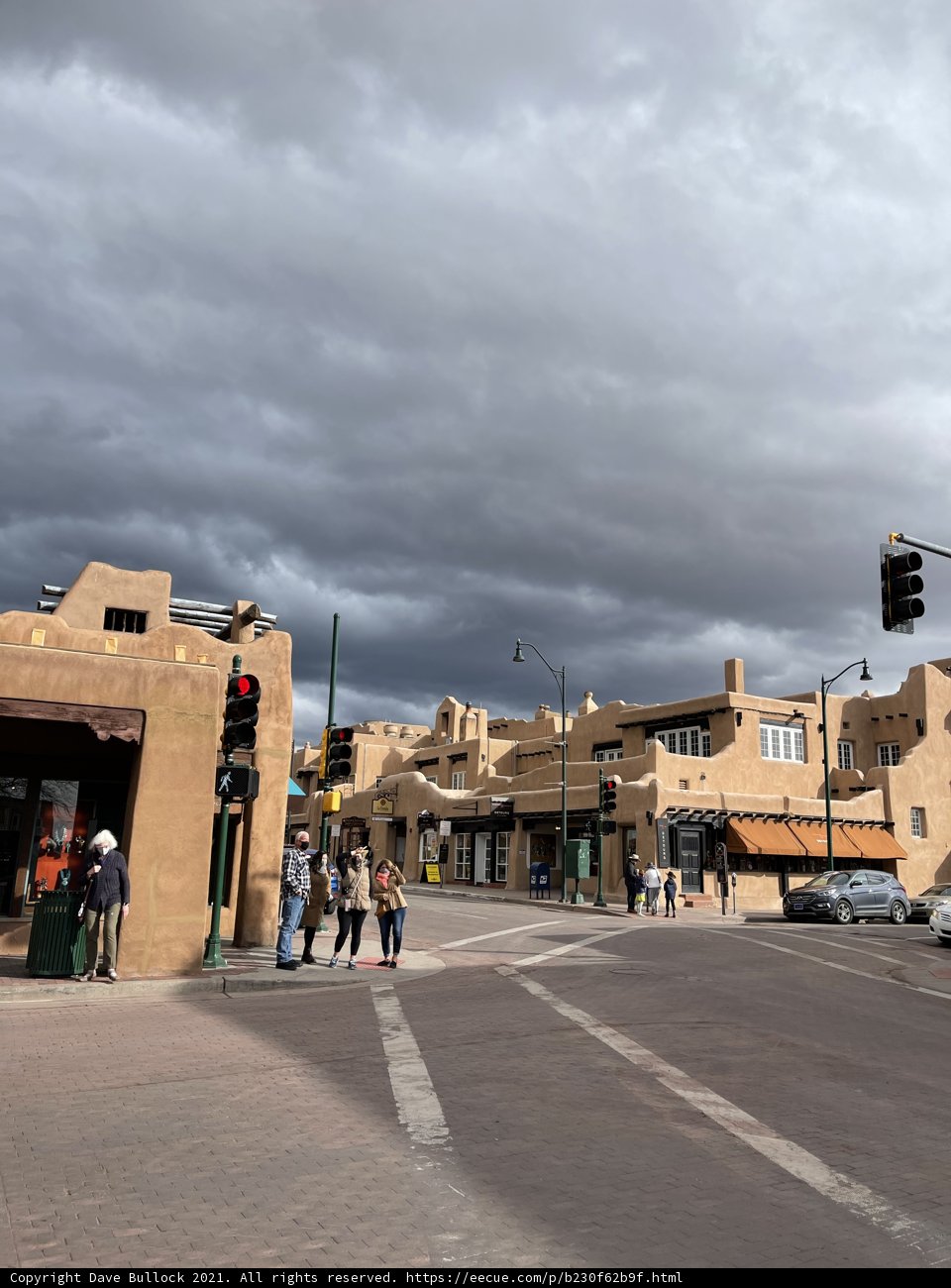 Urban Streetscape in Santa Fe
