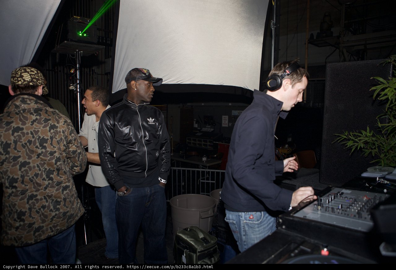 The DJ in Black