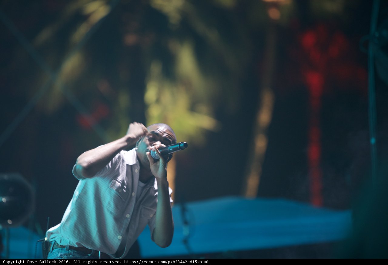Man Takes the Stage at Coachella