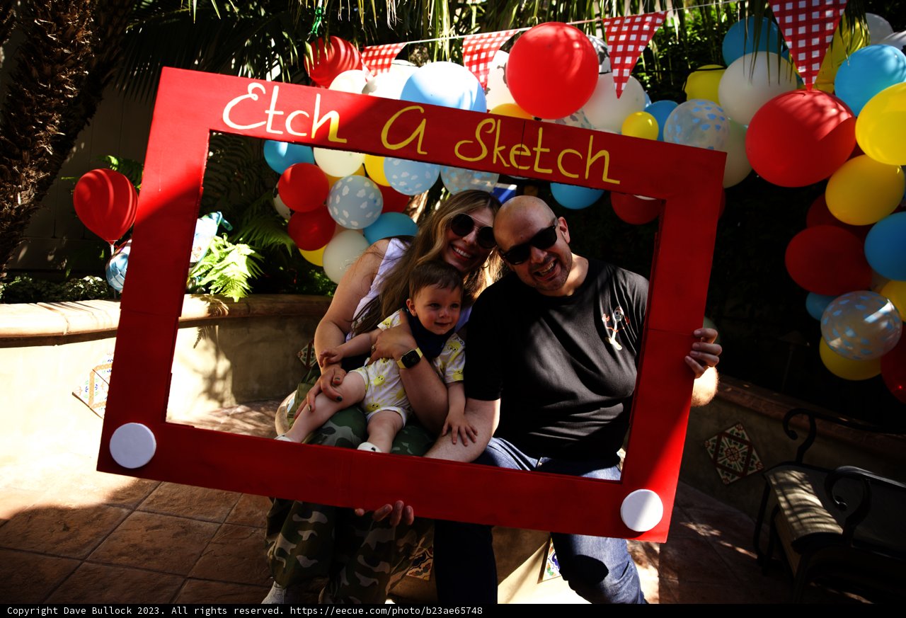 A Picture Perfect Frame at Wesley's First Birthday Bash