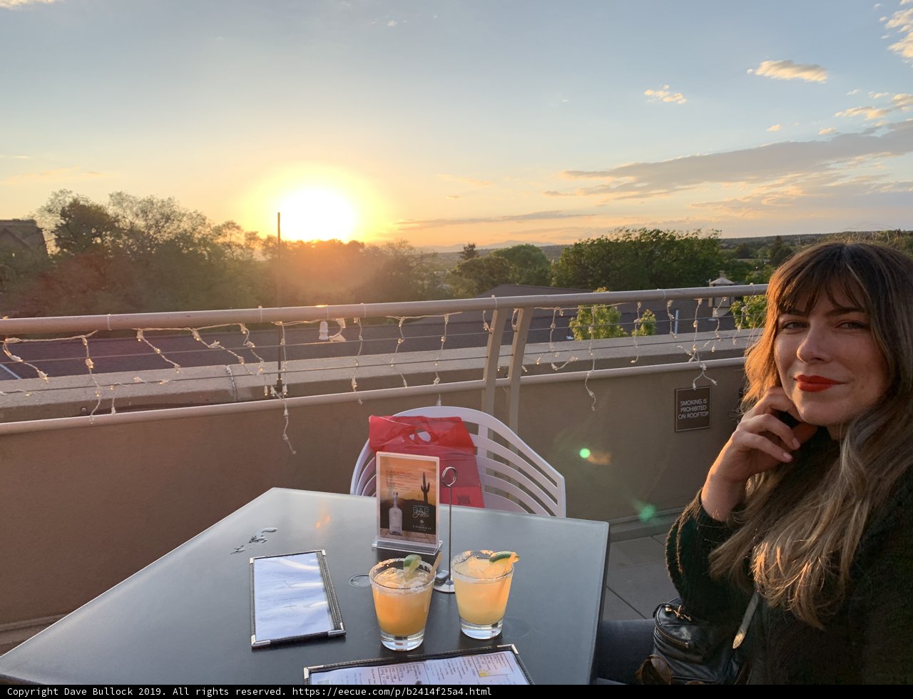 Sunset Sipping in Santa Fe