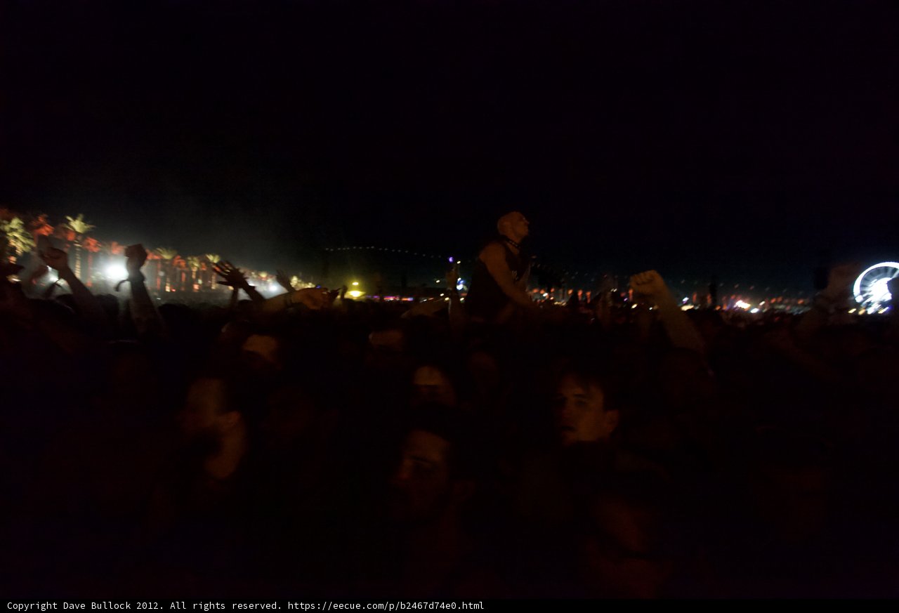 Coachella Crowd Ignites