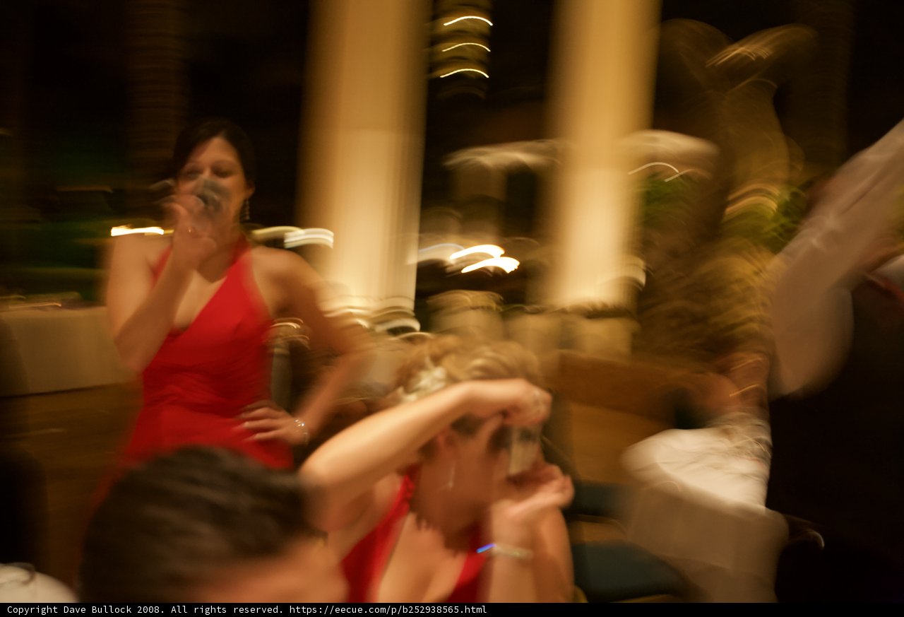 Blurry Nightclub Glamour