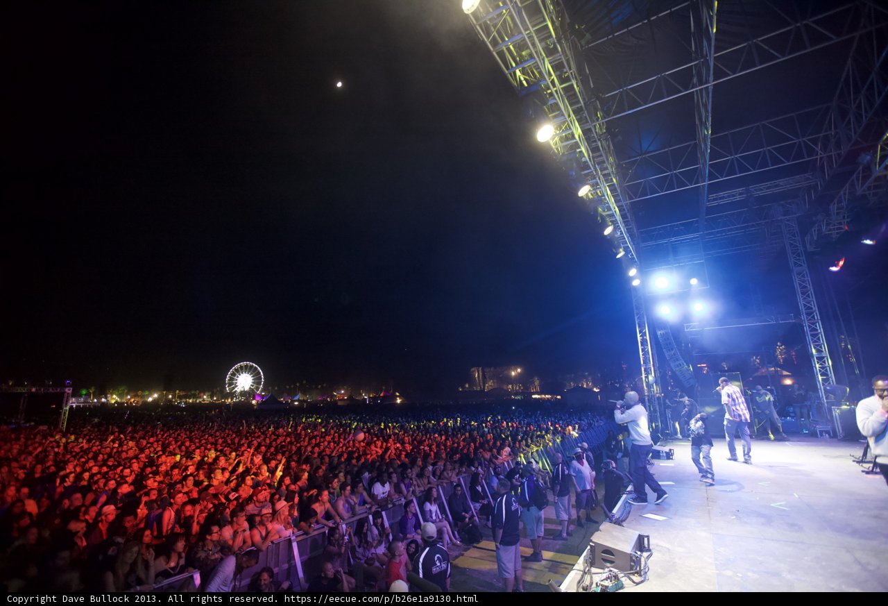 Night Lights at Coachella Concert