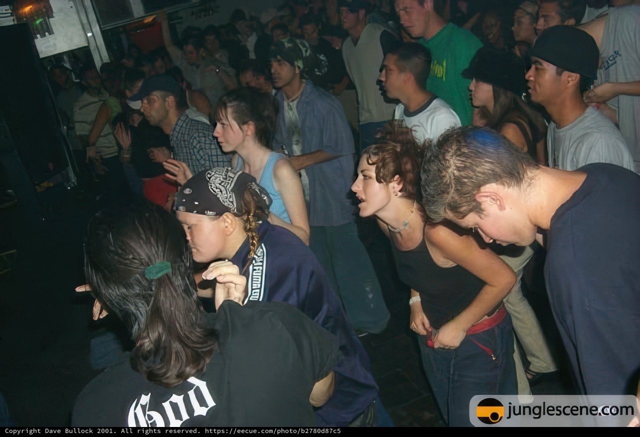 One Dancing Soul in a Sea of Clubbers