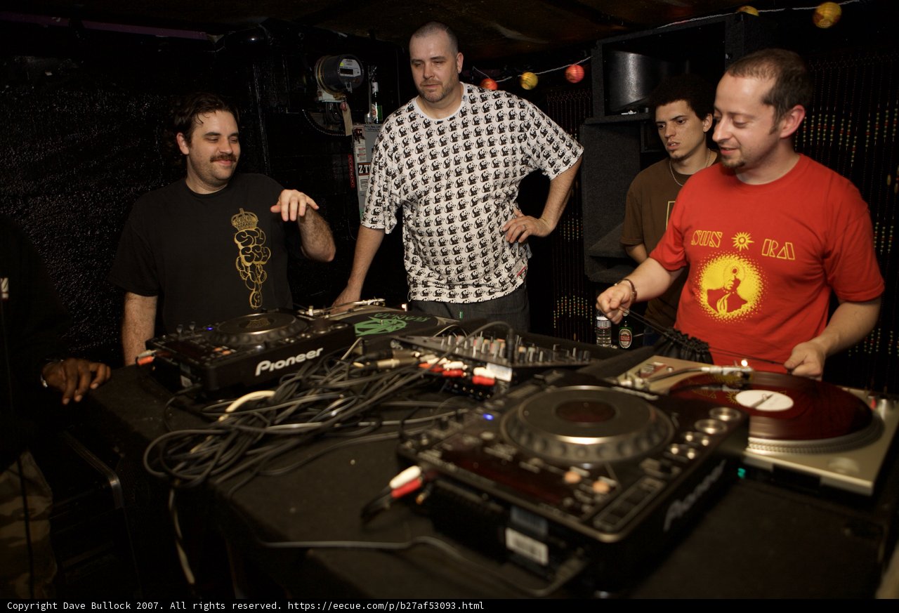 Spinning Records at the Pure Filth Club