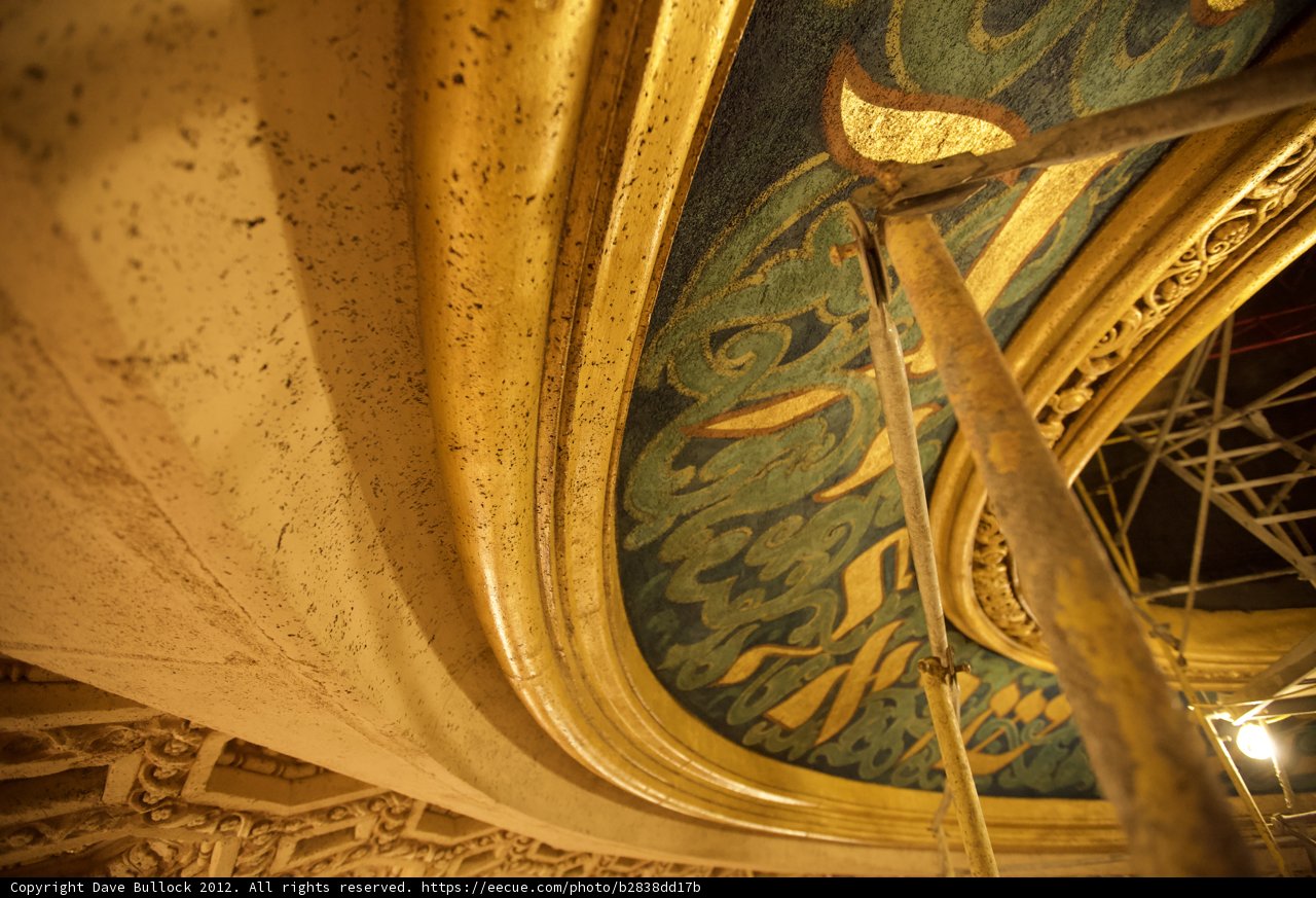 The Glittering Vault Ceiling of the Grand Theatre