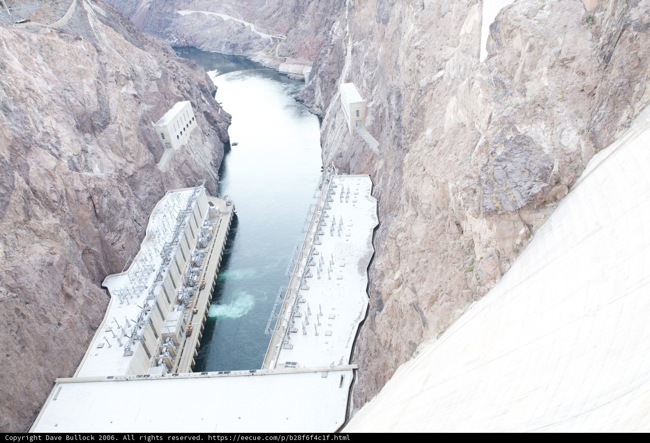 Hoover Dam: A Stunning View from the Top of the Canyon