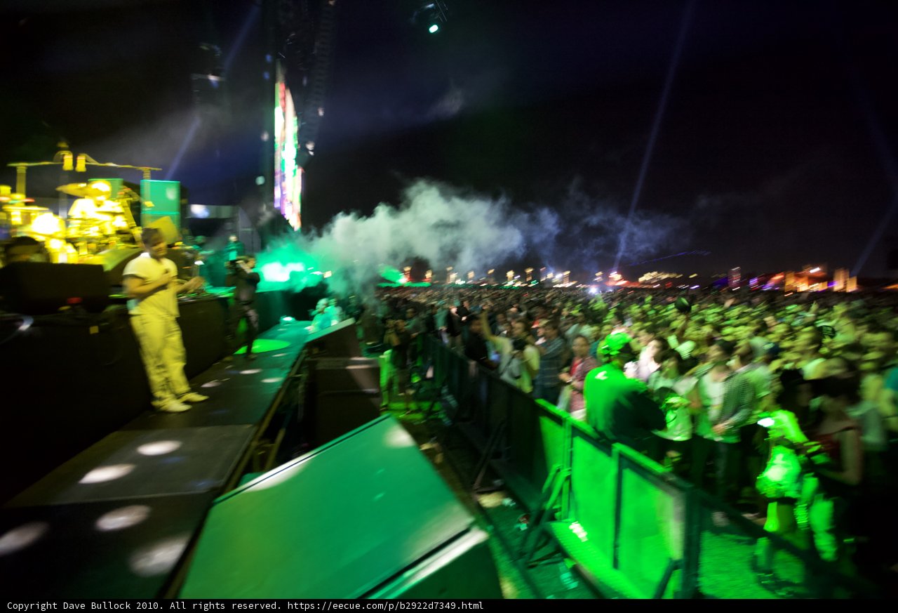 Smoke Show on the Concert Stage