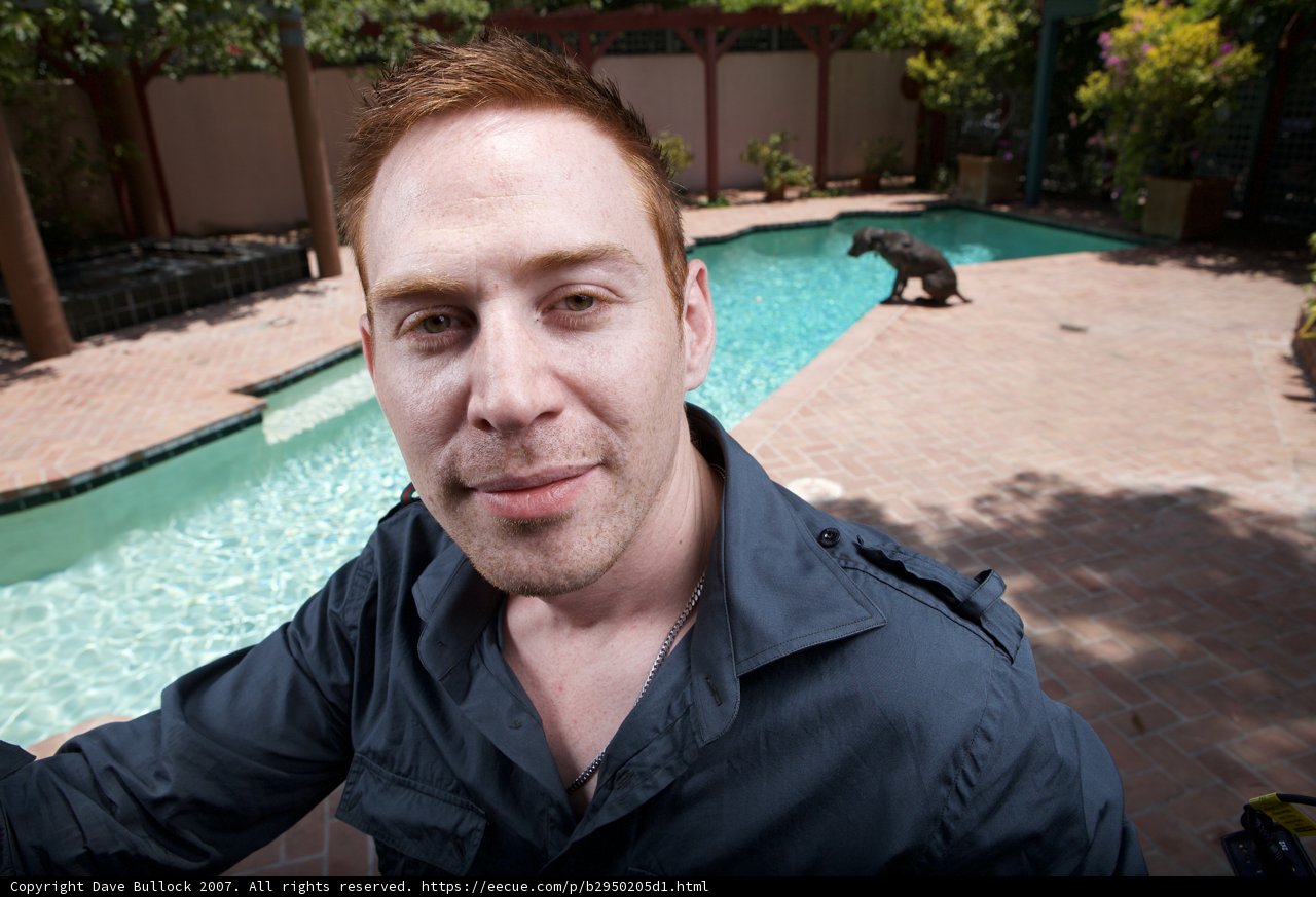 Selfie by the Pool