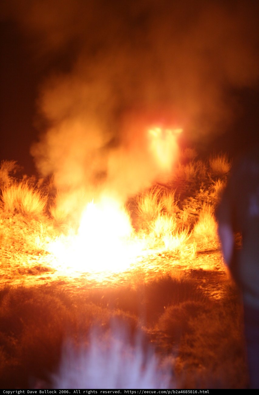 Flames in the Desert