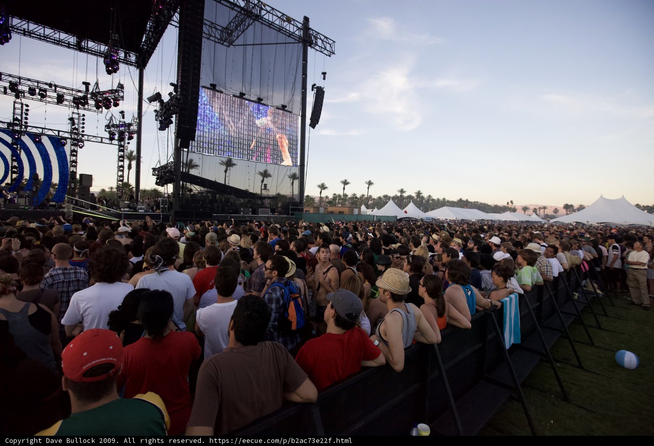 Coachella 2009 Concert Crowd