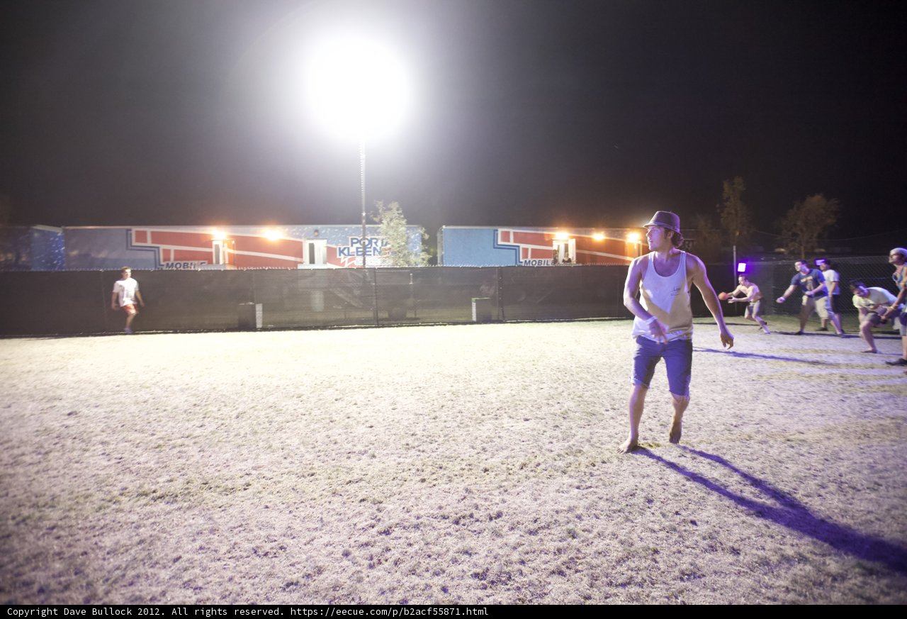 Nighttime Frisbee Fun
