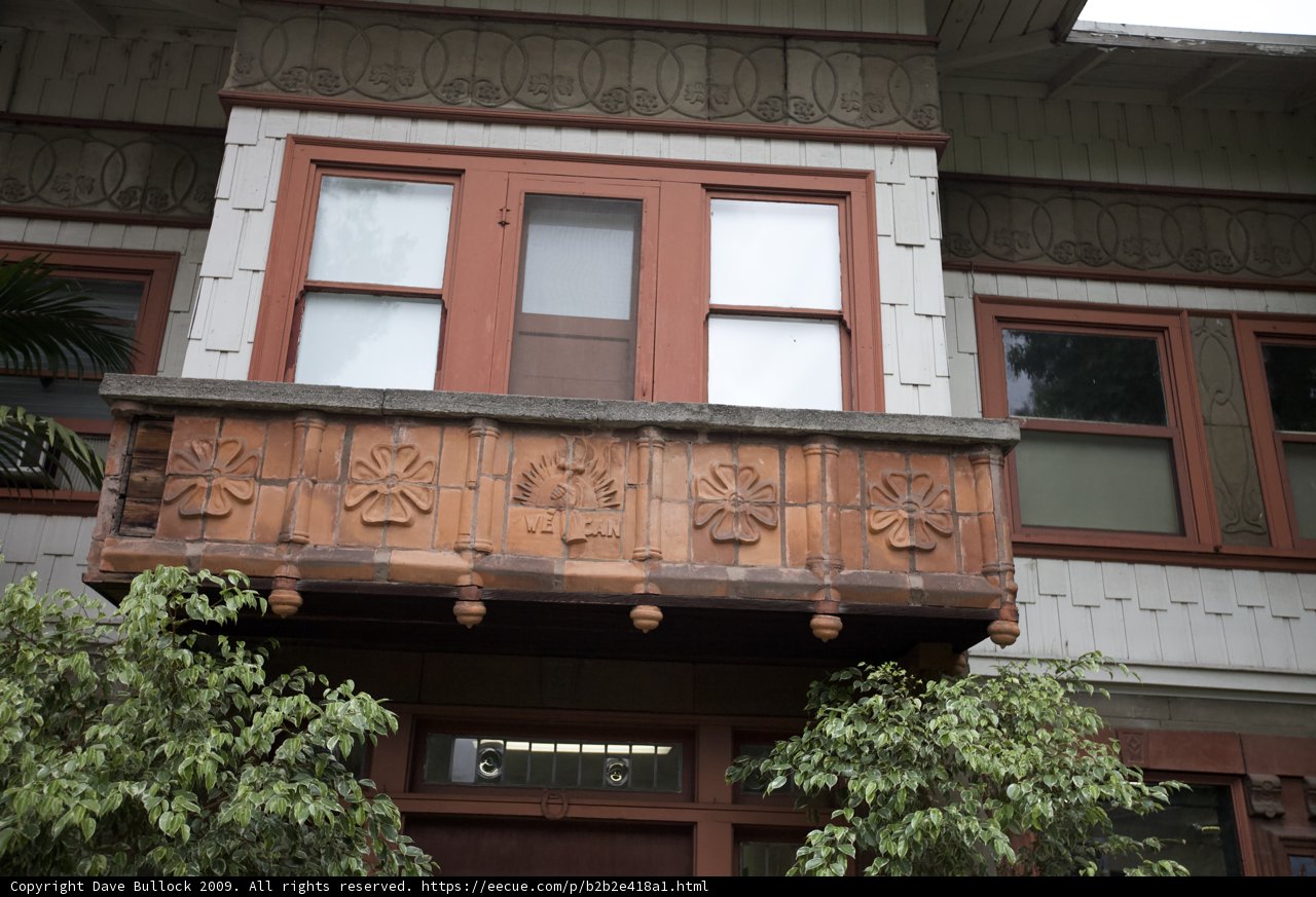 Rustic Charm on a Wooden Balcony
