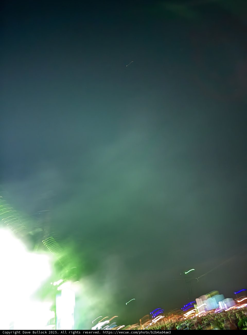 Nighttime Light Dance at Empire Polo Club