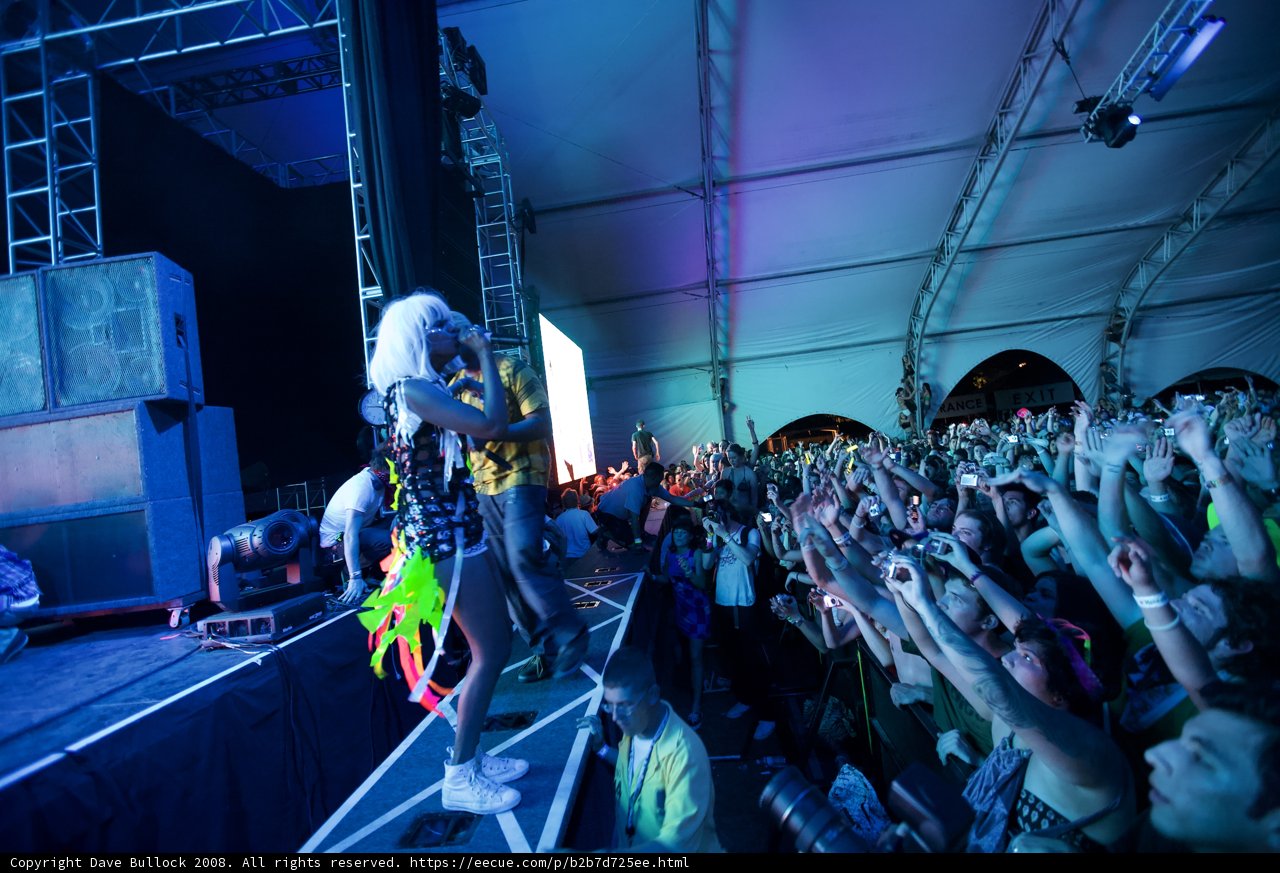 Energetic Crowd Takes Over Coachella Stage