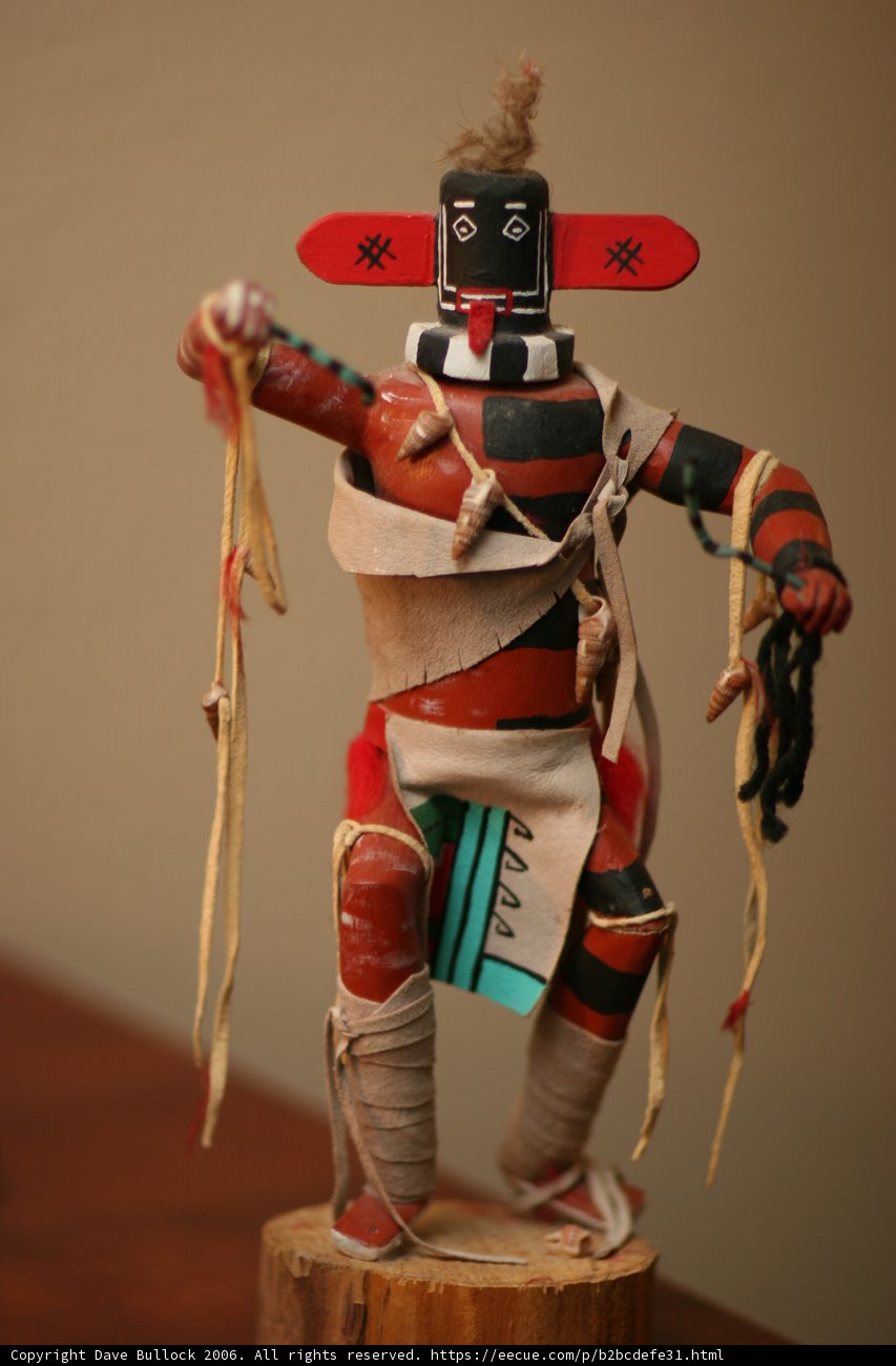 Native American Puppet Figurine