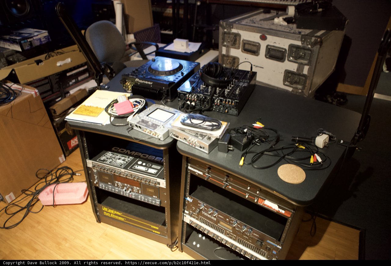 Musical Equipment Table