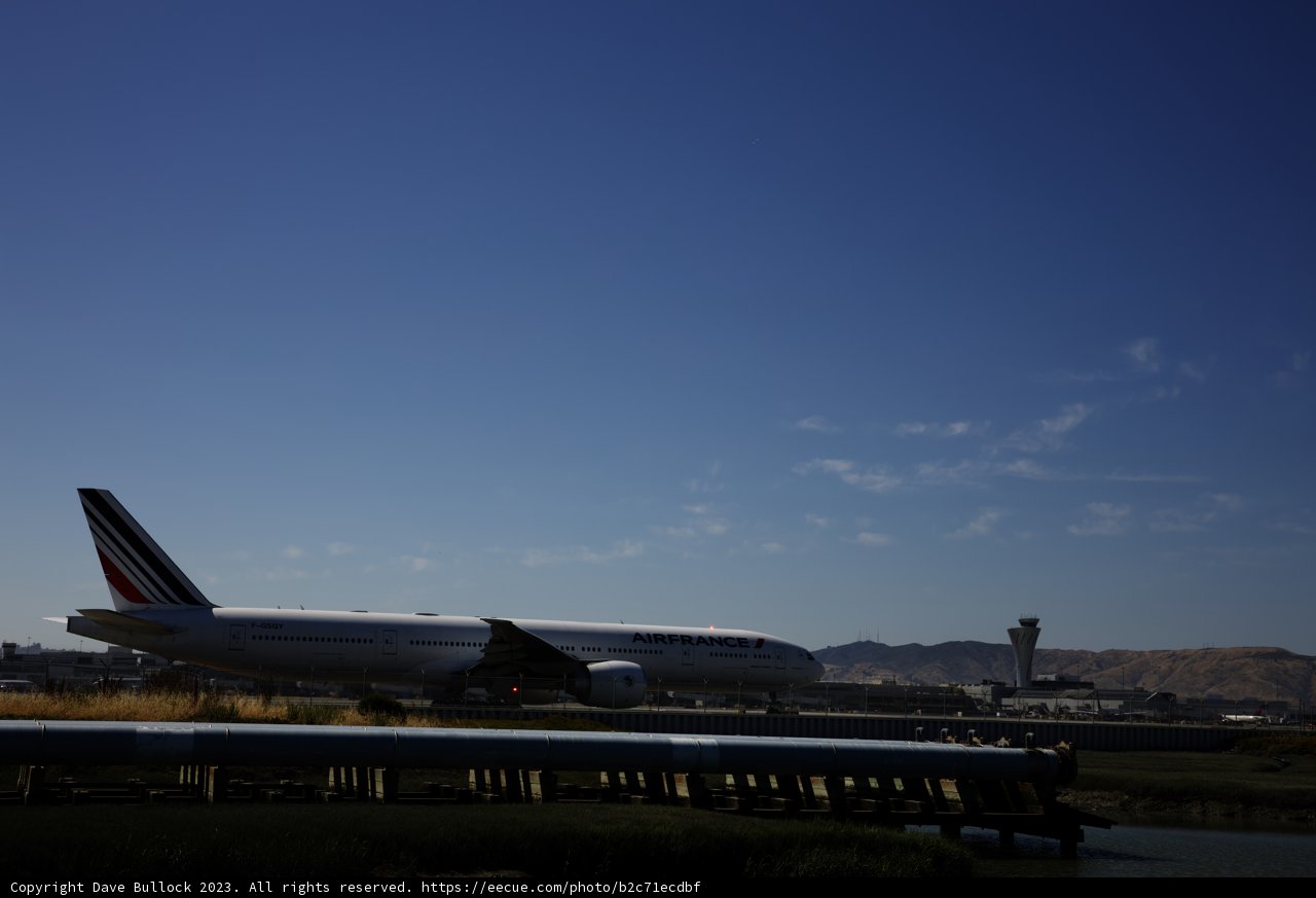Touchdown at Millbrae, July 2023