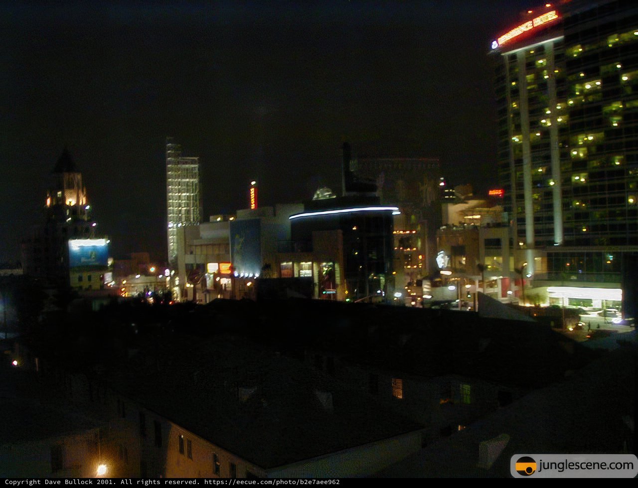Nighttime View of Metropolis