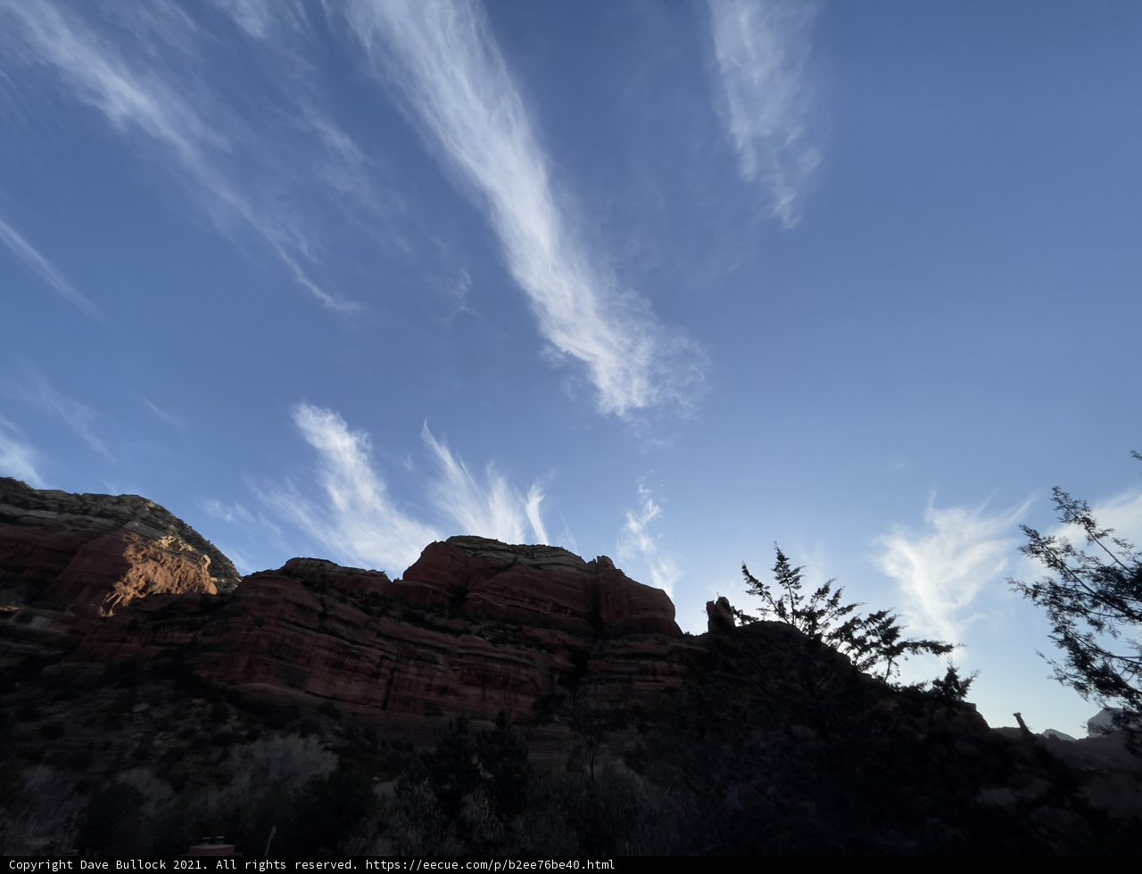 A Majestic View of the Red Rocks from the Top